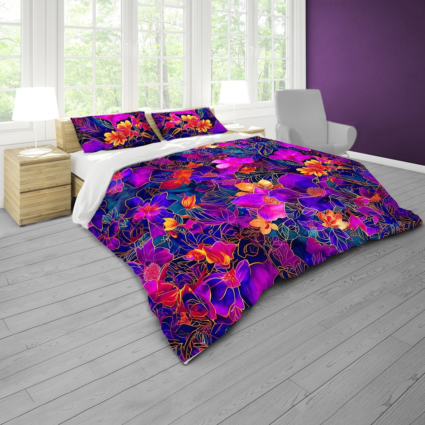 Serpent Lagoon Dreams Duvet Cover Set