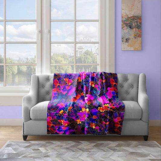 Serpent Lagoon Dreams Light Weight Fleece Blanket