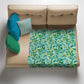 Shades Of Green Light Weight Fleece Blanket