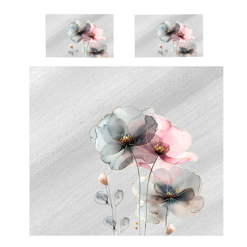 Shades Of Grey Duvet Cover Set