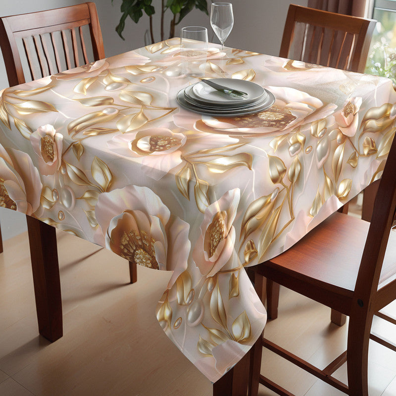 Shades of Cream Square Tablecloth