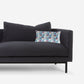 Shades of Teal Oblong Luxury Scatter