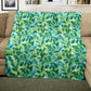 Shades Of Green Light Weight Fleece Blanket