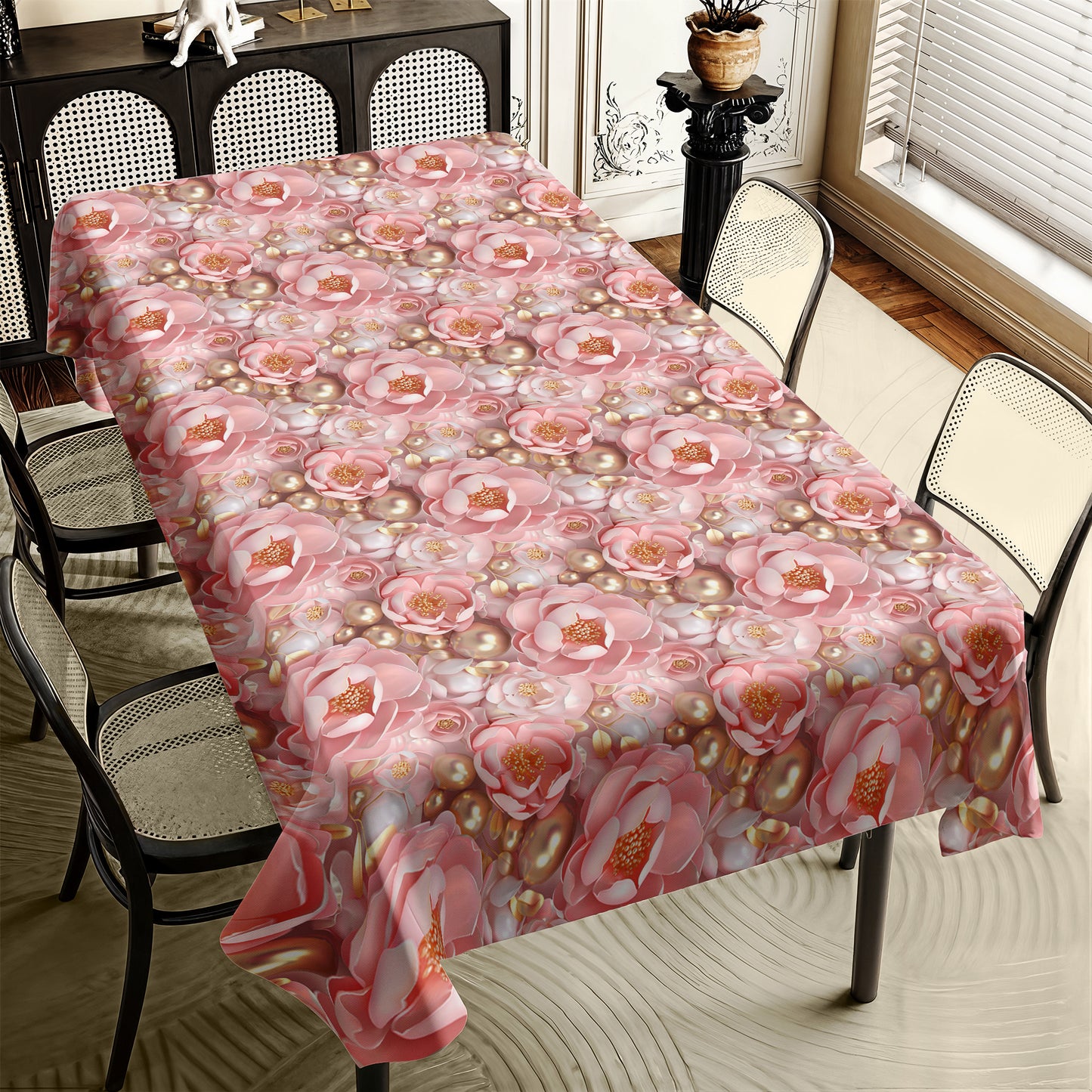 Shades Of Pink Rectangle Tablecloth