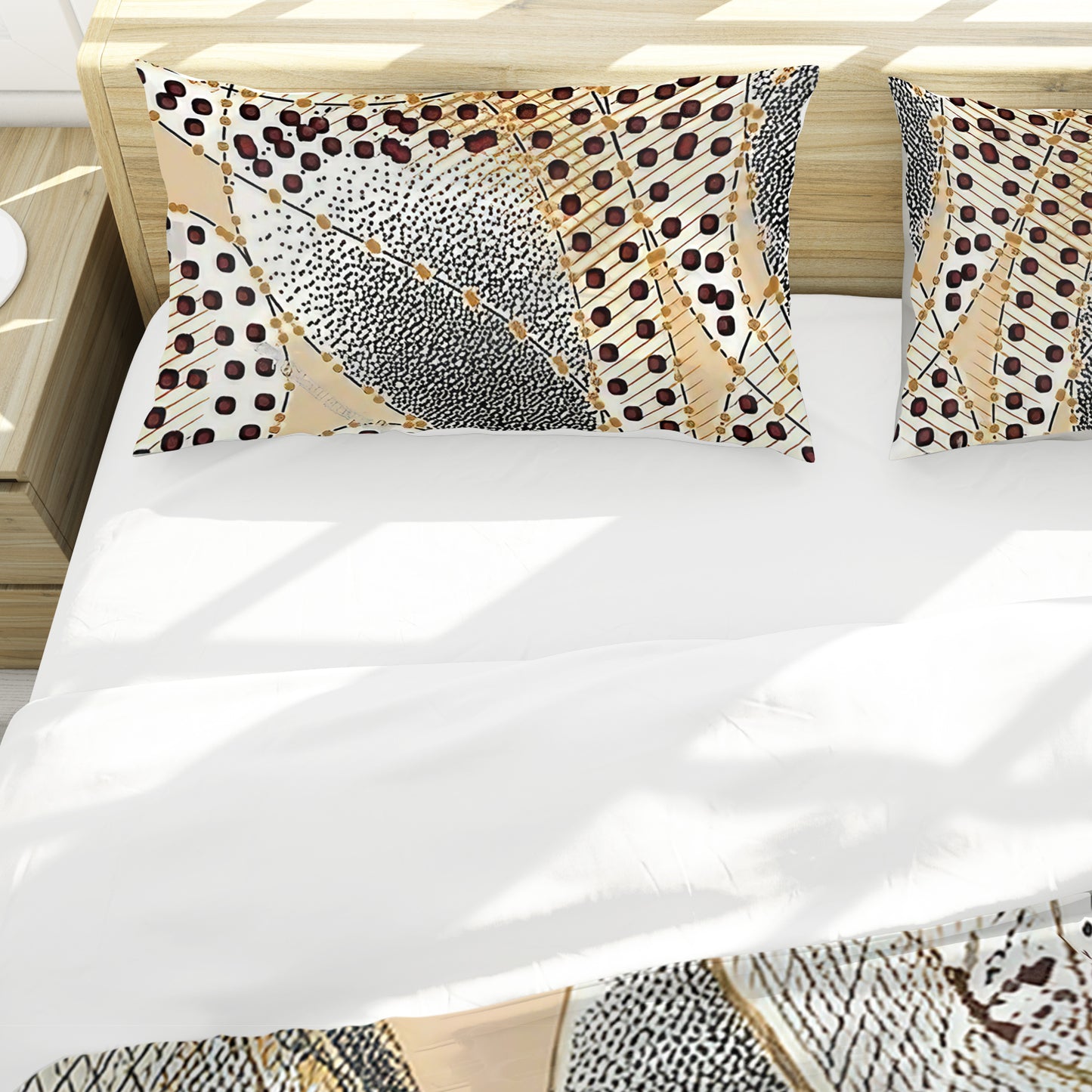 Shades of Ivory Duvet Cover Set