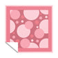 Shades of Pink Circles Square Tablecloth