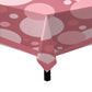 Shades of Pink Circles Square Tablecloth