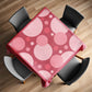 Shades of Pink Circles Square Tablecloth