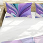 Shades of Purple and Aqua Duvet Cover Set