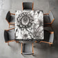 Shadow Flowers Square Tablecloth By Nathan Pieterse
