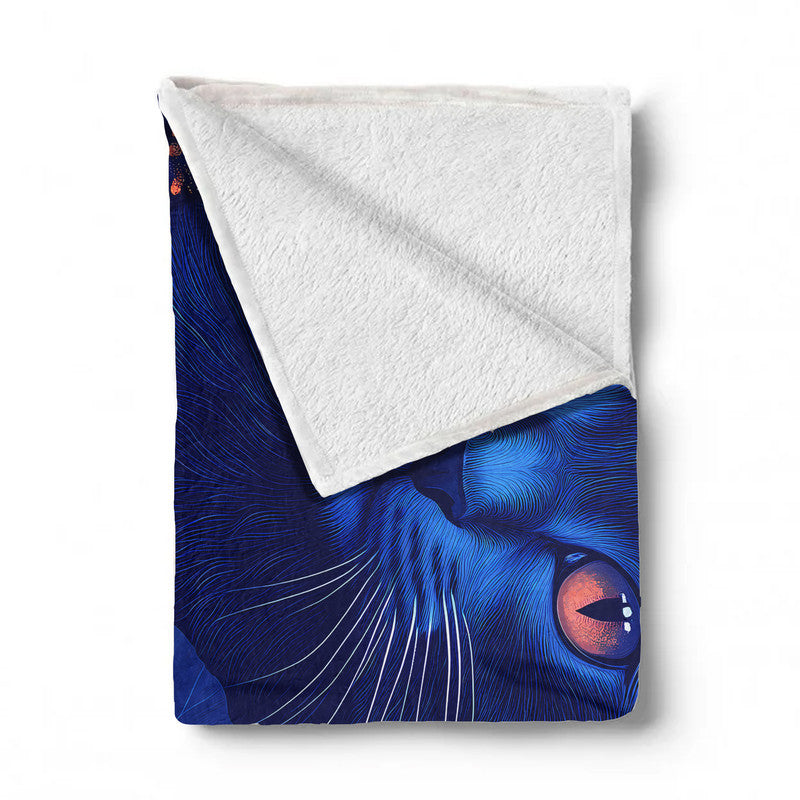 Shadow Bloom Light Weight Fleece Blanket by Wikus Schalkwyk