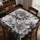 Shadow Flowers Square Tablecloth By Nathan Pieterse