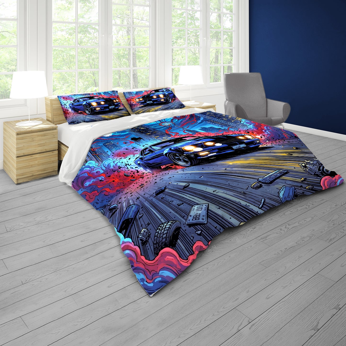 Shadow Racer Duvet Cover Set
