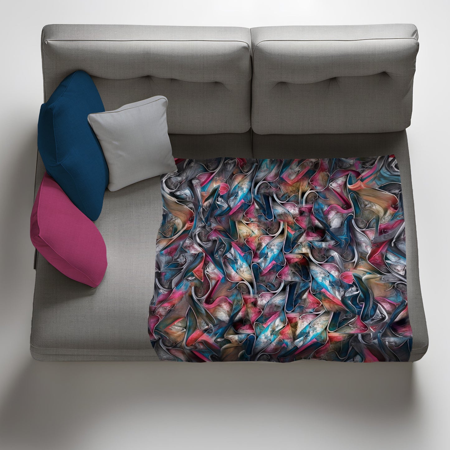 Shadows in Another World Light Weight Fleece Blanket