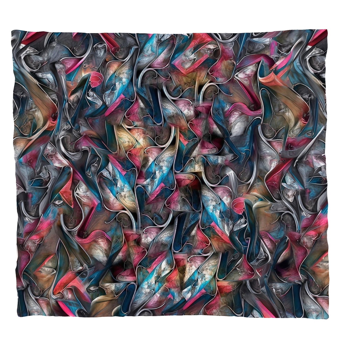 Shadows in Another World Light Weight Fleece Blanket