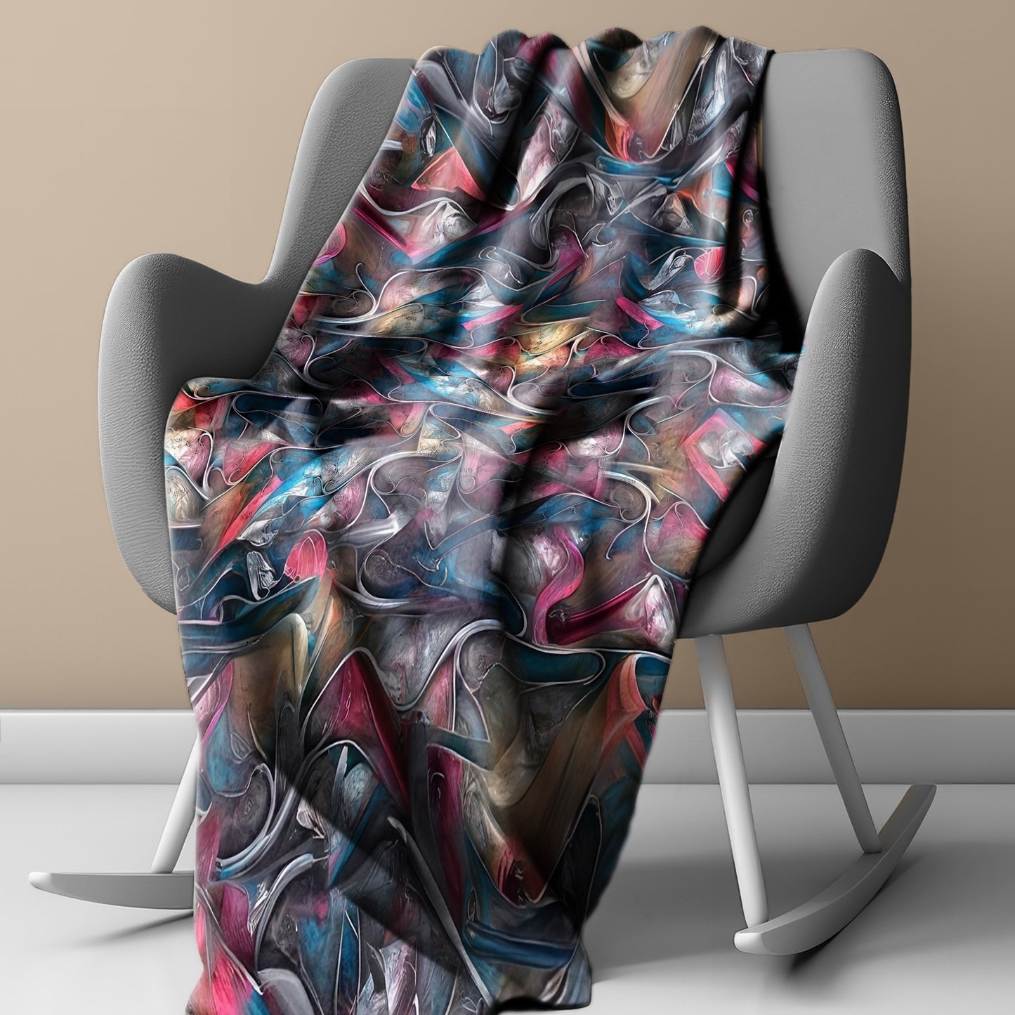 Shadows in Another World Light Weight Fleece Blanket