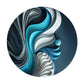 Shapes Of Morphing Waves Round Tablecloth