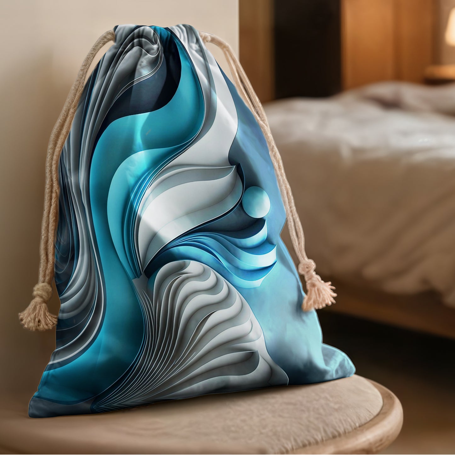 Shapes of Morphing Waves  Gift Bag (Set of 2)