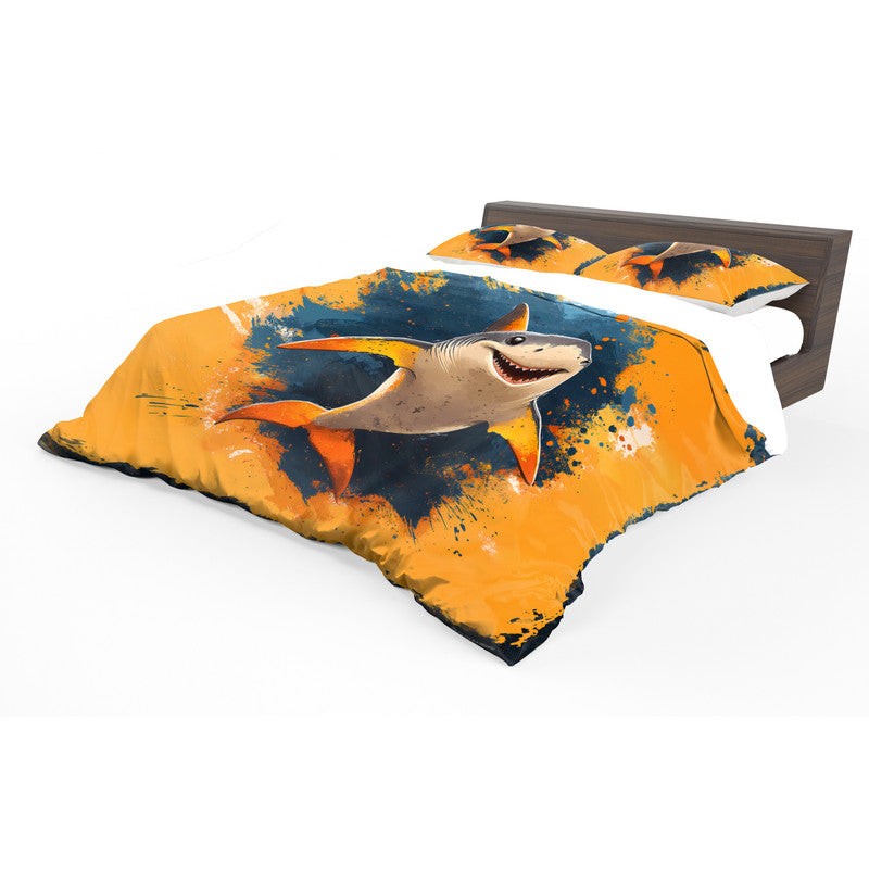 Shark Duvet Cover Set by Wikus Schalkwyk