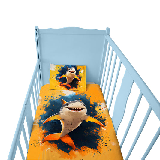 Shark Cot Set by Wikus Schalkwyk