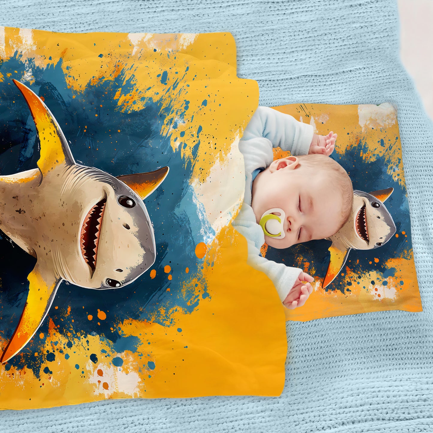Shark Cot Set by Wikus Schalkwyk