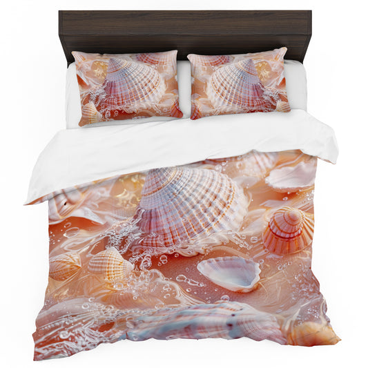 Shells in Shallow Water Duvet Cover Set