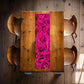 Sherize Pink Roses 160cm Table Runner