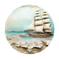 Ship Seabreeze Symphony Round Tablecloth