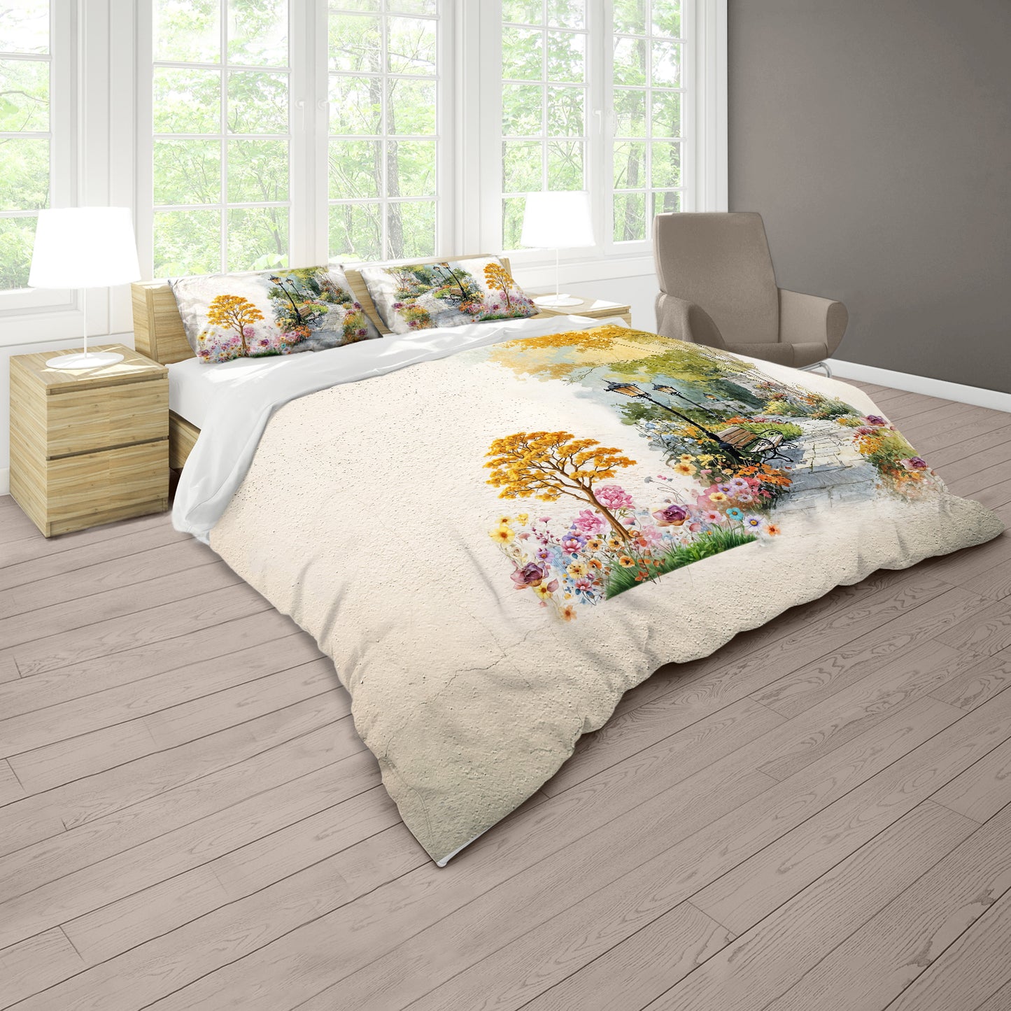 Sidewalk Duvet Cover Set