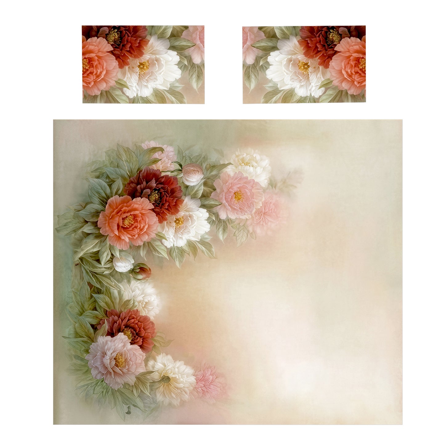 Silent Roses Duvet Cover Set