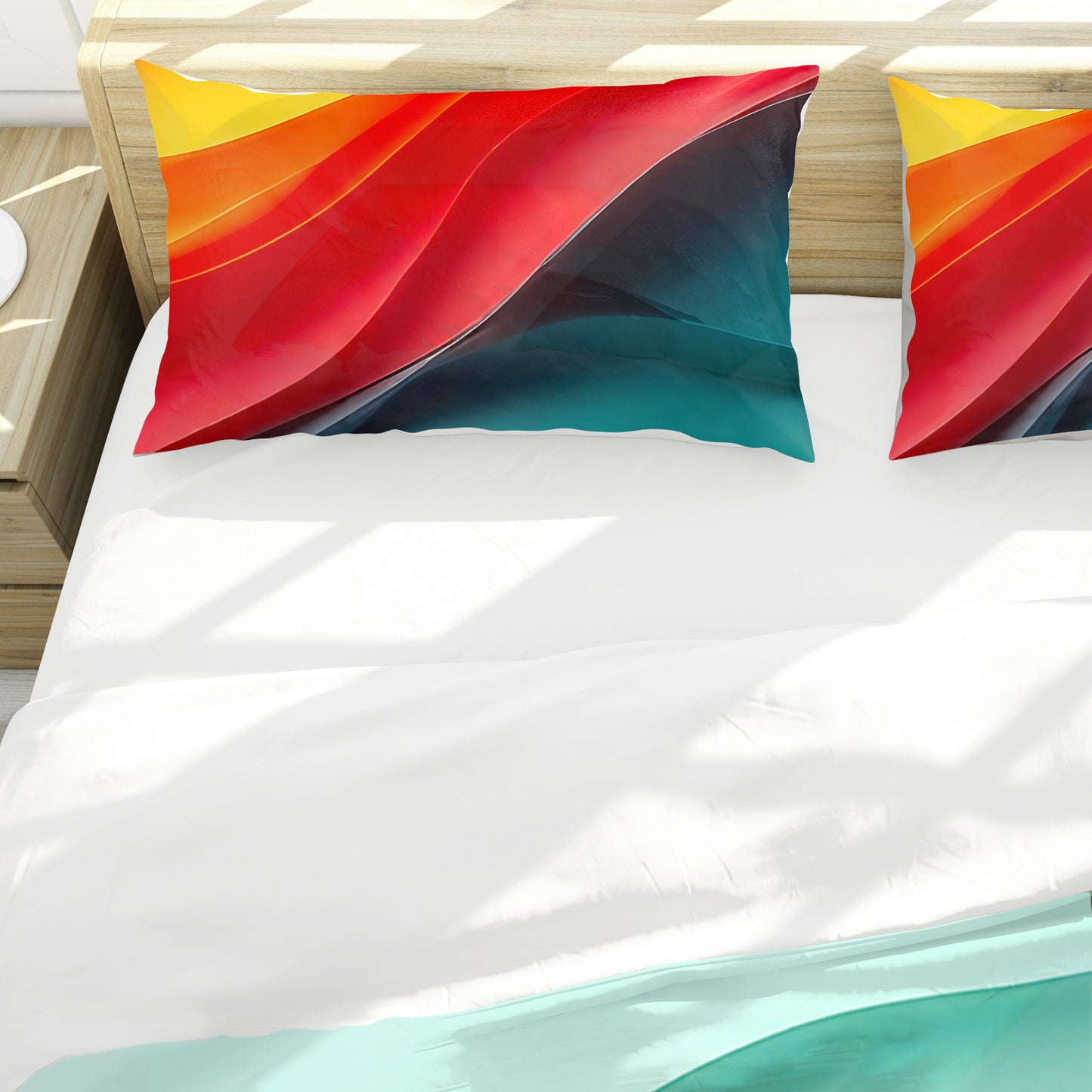 Silk Currents Duvet Cover Set