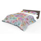 Silky Petals Duvet Cover Set