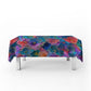 Silky Purple and Pink Rectangle Tablecloth