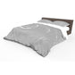 Silver Curls Duvet Cover Set