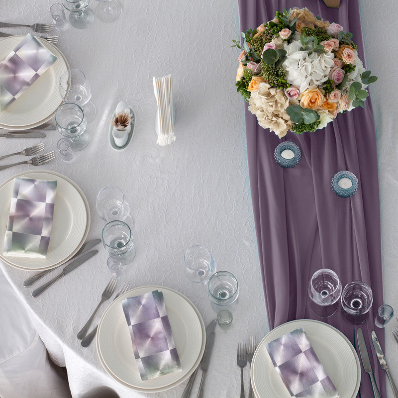 Silver Glaze Napkins