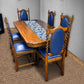 Silver Leaves 160cm Table Runner
