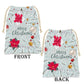 Silver Christmas Gift Bag (Set of 3)