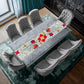 Silver Christmas Table Runner