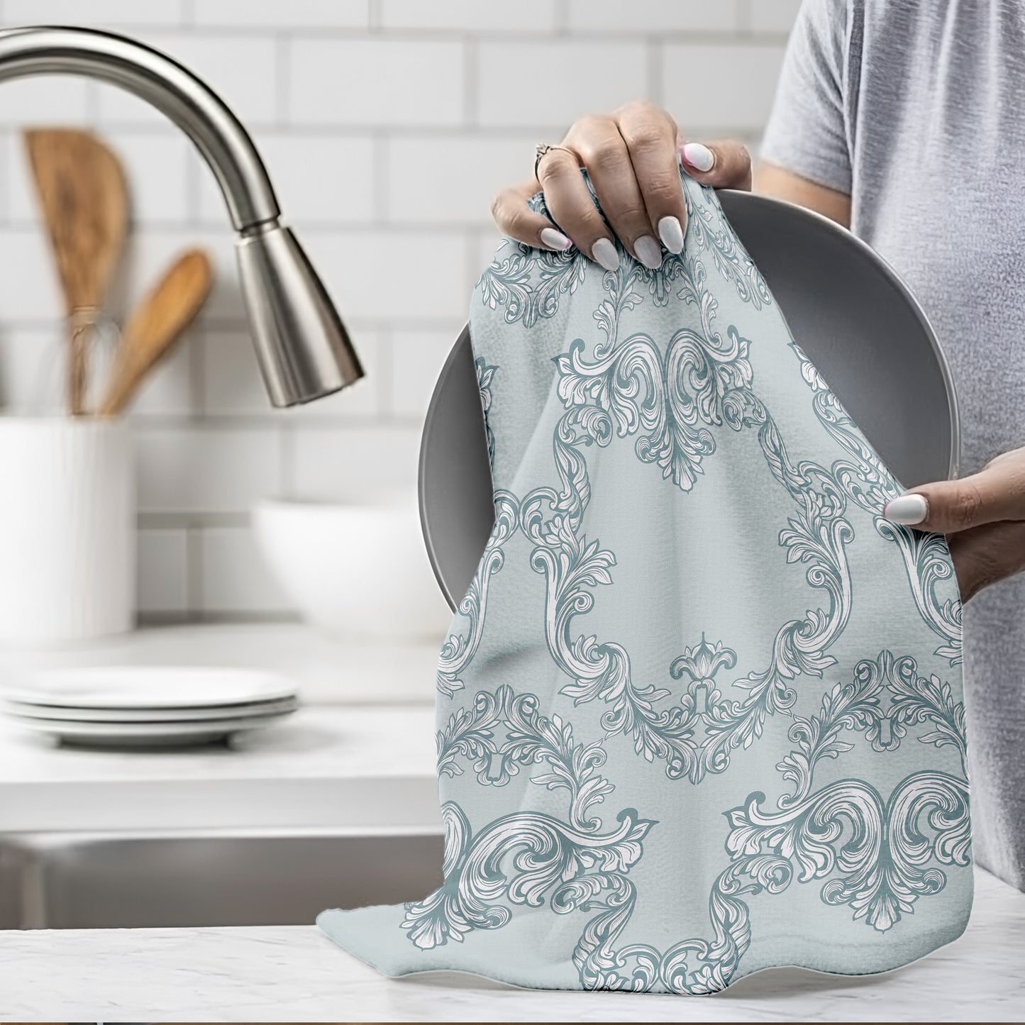 Silver Dish Cloth (Set of 3)