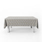 Silver Patterns Rectangle Tablecloth