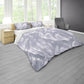 Silver Silk Duvet Cover Set