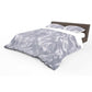 Silver Silk Duvet Cover Set