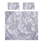Silver Silk Duvet Cover Set