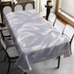 Silver Silk Rectangle Tablecloth