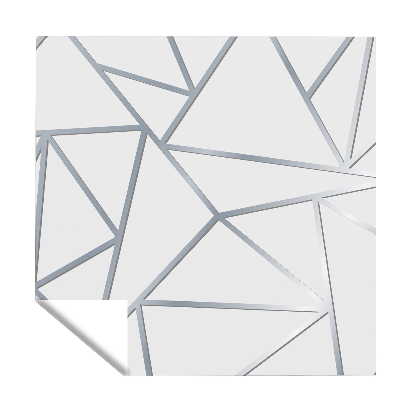 Silver Spectrum Square Tablecloth