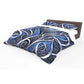 Silver & Sapphire Duvet Cover Set
