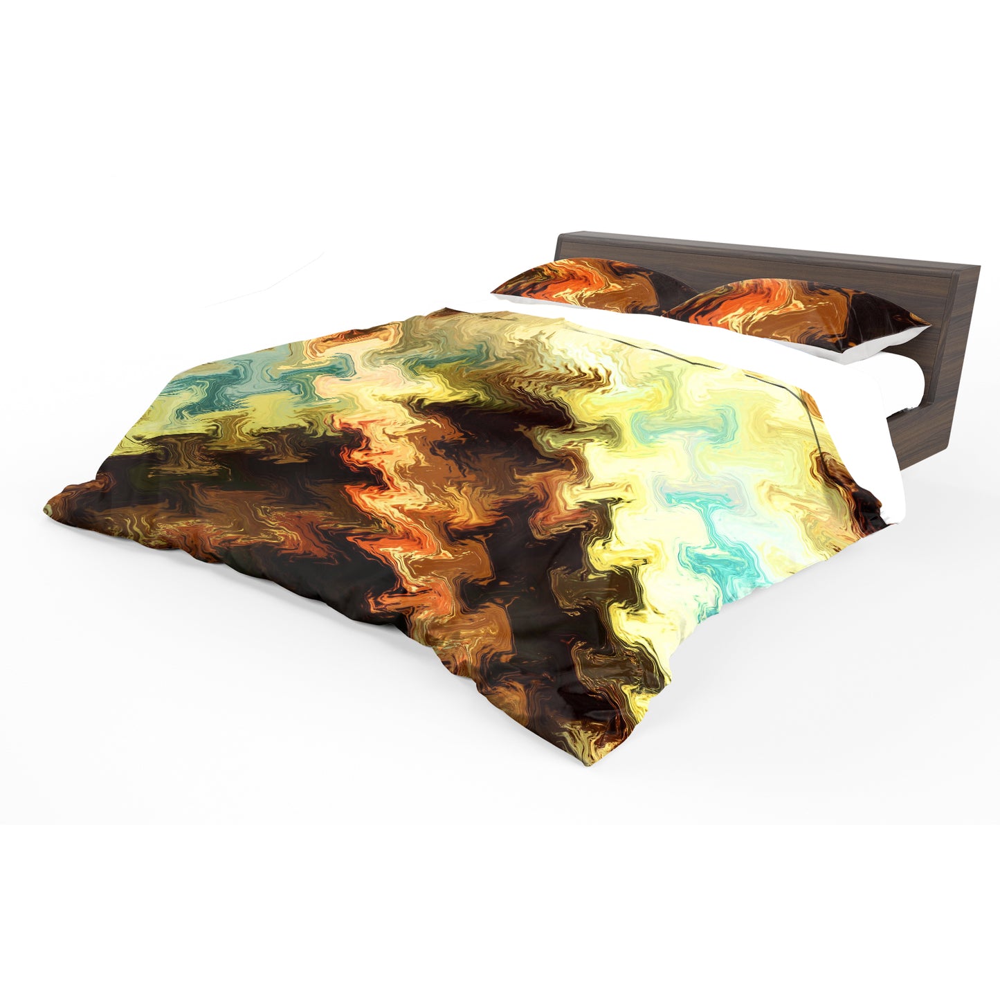 Simmering Flames Duvet Cover Set