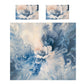 Single Peony in Blue Duvet Cover Set