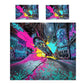 Skateboard Fantasy Duvet Cover Set