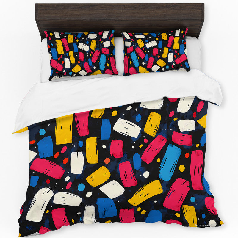 Skater Confetti Duvet Cover Set by Wikus Schalkwyk
